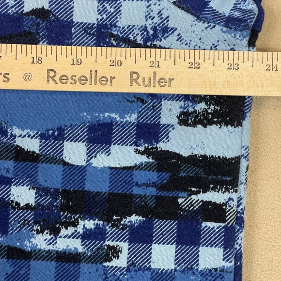 Adidas Hoodie Mens Large Blue Digital Camo Sweatshirt Primegreen Pullover Adult - Picture 4 of 13